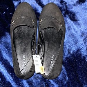Black Torrid Loafer size 8w